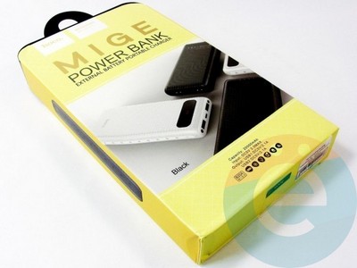 Дополнительный аккумулятор HOCO B20 2USB 10000 m/Ah черный - фото 19297