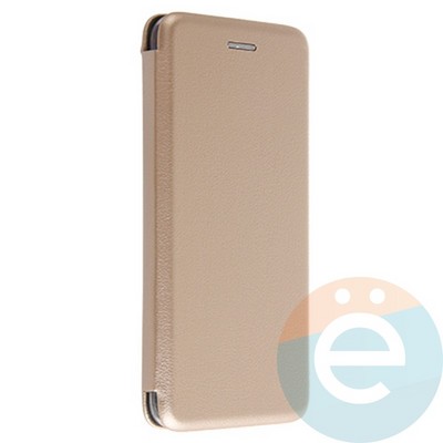 Чехол книжка боковой Fashion Case для Huawei Honor 9 золотистый - фото 20488