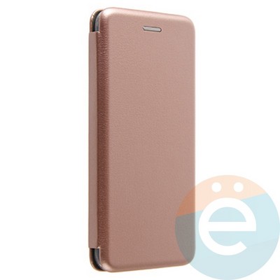 Чехол книжка боковой Fashion Case для Huawei Honor 9 розово-золотистый - фото 20491