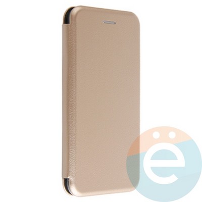 Чехол книжка боковой Fashion Case для Samsung Galaxy J4 Plus 2018 золотистый - фото 20673