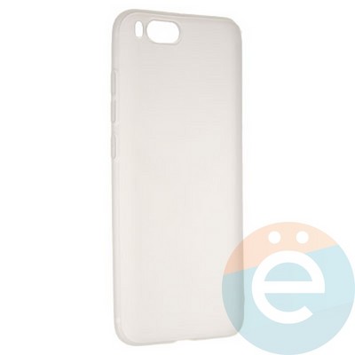 Накладка силиконовая Soft Touch ультратонкая для Xiaomi Mi 6 белая - фото 21124