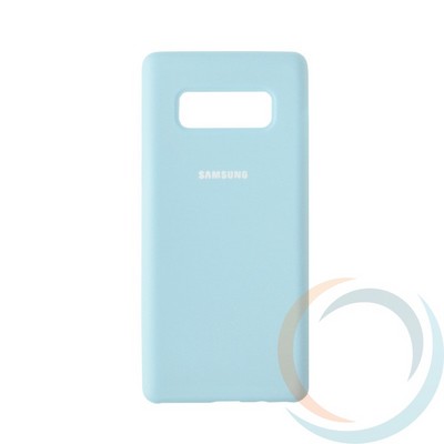 Накладка Silicone cover на Samsung Galaxy Note 8 сиренивая - фото 28191