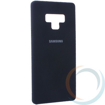 Накладка Silicone cover на Samsung Galaxy Note 9 синяя 20 - фото 28210