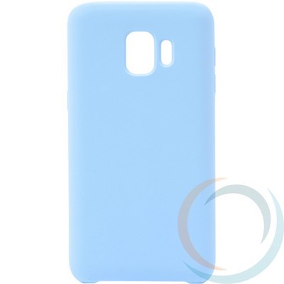 Накладка Silicone cover на Samsung Galaxy J2 core светло сиреневая 5 - фото 28285