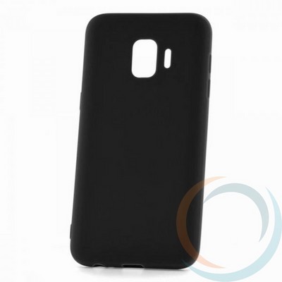 Накладка Silicone cover на Samsung Galaxy J2 core чёрная 18 - фото 28288