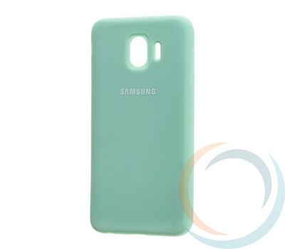 Накладка Silicone cover на Samsung Galaxy J2 core бирюзовая 21 - фото 28290