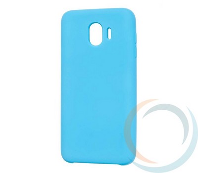 Накладка Silicone cover на Samsung Galaxy J4 2018 бирюзовая 21 - фото 28299