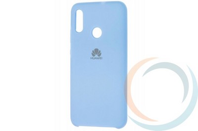 Накладка Silicone cover на Huawei P Smart Z светло сиреневая 5 - фото 28435