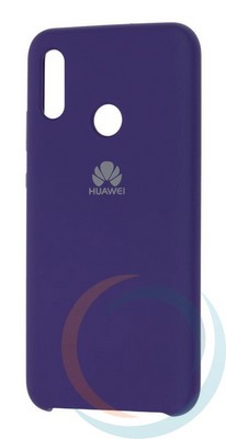 Накладка Silicone cover на Huawei P Smart Z фиолетовая 36 - фото 28438