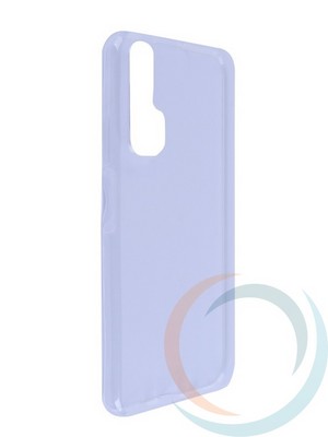 Накладка Silicone cover на Huawei Honor 20 Pro светло сиреневая 5 - фото 28449