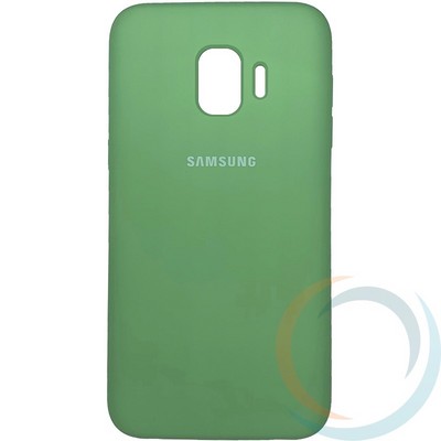 Накладка Silicone cover на Samsung Galaxy J2 core мятная 1 - фото 29074