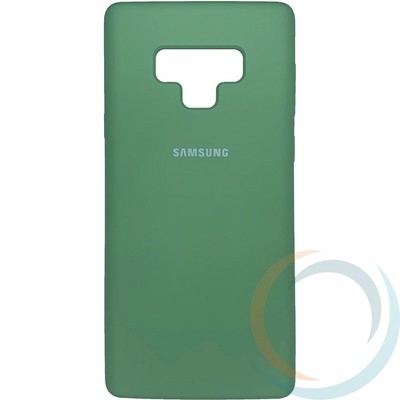 Накладка Silicone cover на Samsung Galaxy Note 9 мятная 1 - фото 29111