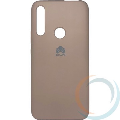 Накладка Silicone cover на Huawei P Smart Z пудровая 19 - фото 29190