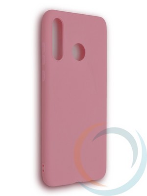 Накладка силиконовая Soft Touch ультратонкая для Huawei Honor 20s розовая - фото 39149