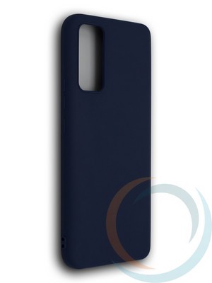 Накладка силиконовая Soft Touch ультратонкая для Huawei Honor 30 Pro синяя - фото 39154