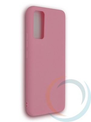 Накладка силиконовая Soft Touch ультратонкая для Huawei Honor 30 розовая - фото 39156