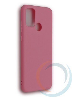 Накладка силиконовая Soft Touch ультратонкая для Huawei Honor 9A розовая - фото 39171