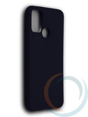 Накладка силиконовая Soft Touch ультратонкая для Huawei Honor 9A синяя - фото 39172