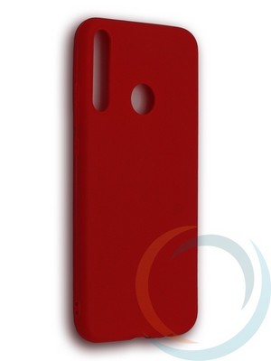 Накладка силиконовая Soft Touch ультратонкая для Huawei Honor 9C красная - фото 39174