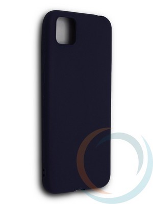 Накладка силиконовая Soft Touch ультратонкая для Huawei Honor 9S/Y5P синяя - фото 39180