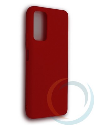 Накладка силиконовая Soft Touch ультратонкая для Huawei Honor X10 красная - фото 39182