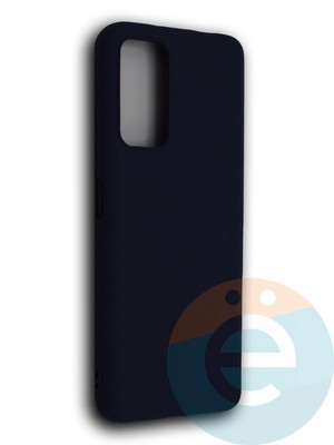 Накладка силиконовая Soft Touch ультратонкая для Huawei Honor X10 синяя - фото 39184