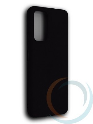 Накладка силиконовая Soft Touch ультратонкая для Huawei Honor X10 черная - фото 39185