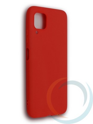 Накладка силиконовая Soft Touch ультратонкая для Huawei P40 Lite/Nova 6SE/Nova7i красная - фото 39203