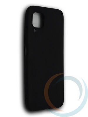 Накладка силиконовая Soft Touch ультратонкая для Huawei P40 Lite/Nova 6SE/Nova7i черная - фото 39206