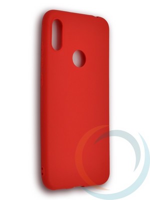 Накладка силиконовая Soft Touch ультратонкая для Huawei Honor 8A/Y6 2019 красная - фото 39343