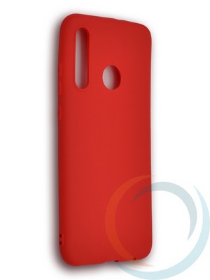 Накладка силиконовая Soft Touch ультратонкая для Huawei Honor 10 lite/P Smart 2019 красная - фото 39478