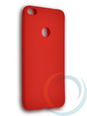 Накладка силиконовая Soft Touch ультратонкая для Huawei Honor 8 lite красная - фото 39492