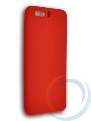 Накладка силиконовая Soft Touch ультратонкая для Huawei Honor 9 красная - фото 39504