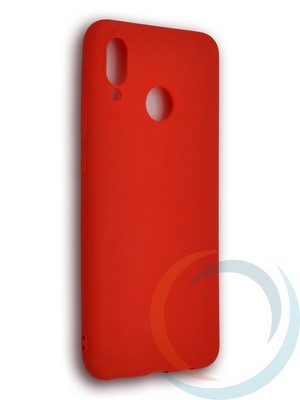 Накладка силиконовая Soft Touch ультратонкая для Huawei Nova 3 красная - фото 39530