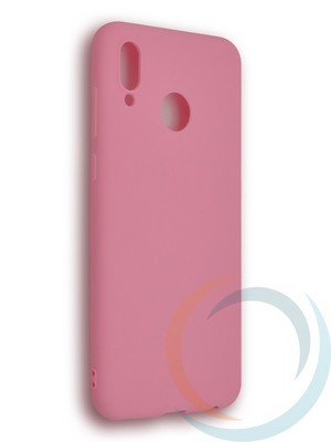 Накладка силиконовая Soft Touch ультратонкая для Huawei Nova 3 розовая - фото 39531