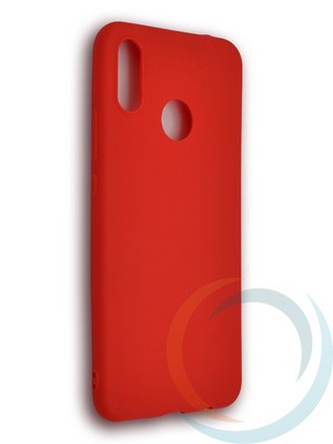 Накладка силиконовая Soft Touch ультратонкая для Huawei Nova 3i красная - фото 39533