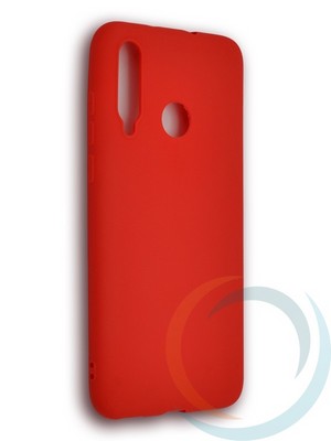 Накладка силиконовая Soft Touch ультратонкая для Huawei Nova 4 красная - фото 39537