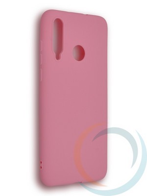 Накладка силиконовая Soft Touch ультратонкая для Huawei Nova 4 розовая - фото 39538