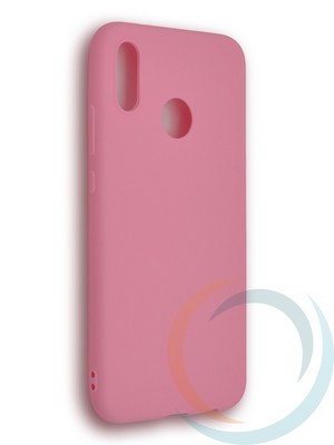 Накладка силиконовая Soft Touch ультратонкая для Huawei P 20 Lite/ Nova 3E розовая - фото 39546