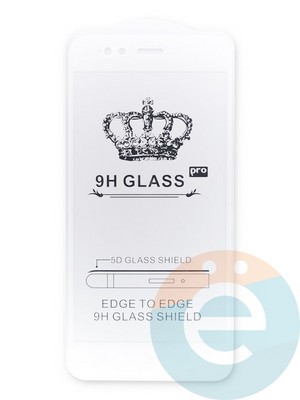 Защитное стекло 9D с полной проклейкой на Xiaomi Mi 5x/A1 белое - фото 40759