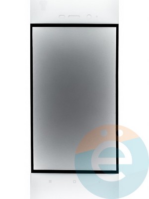 Защитное стекло 2D полноэкранное на Xiaomi Redmi 4 Pro белое - фото 44901