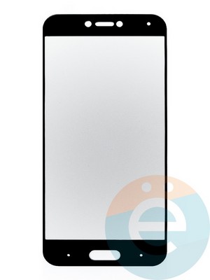 Защитное стекло 2D полноэкранное на Xiaomi Mi 5C черное - фото 44919