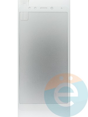 Защитное стекло 2D полноэкранное на Xiaomi Redmi 5 белое - фото 44982