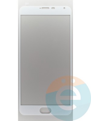 Защитное стекло 2D полноэкранное на Meizu PRO 5 белое - фото 45526
