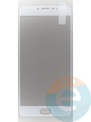 Защитное стекло 2D полноэкранное на Meizu U20 белое - фото 45536