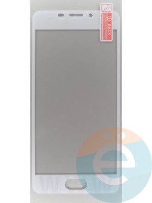 Защитное стекло 2D полноэкранное на Meizu U10 белое - фото 45538
