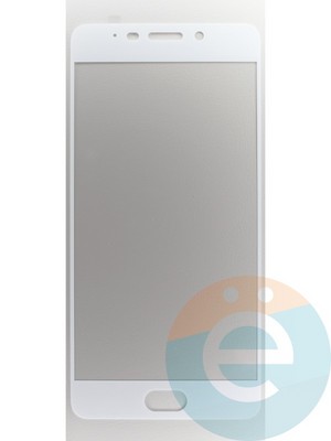 Защитное стекло 2D полноэкранное на Meizu M6 Note белое - фото 45636
