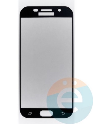Защитное стекло 2D полноэкранное на Samsung Galaxy A5 (2017) SM-A520 черное - фото 45645