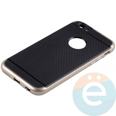 Накладка комбинированная Spigen на Apple iPhone 6/6s золотистая - фото 11350
