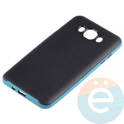 Накладка комбинированная Spigen на Samsung Galaxy J7 SM-J710 (2016) голубая - фото 14244